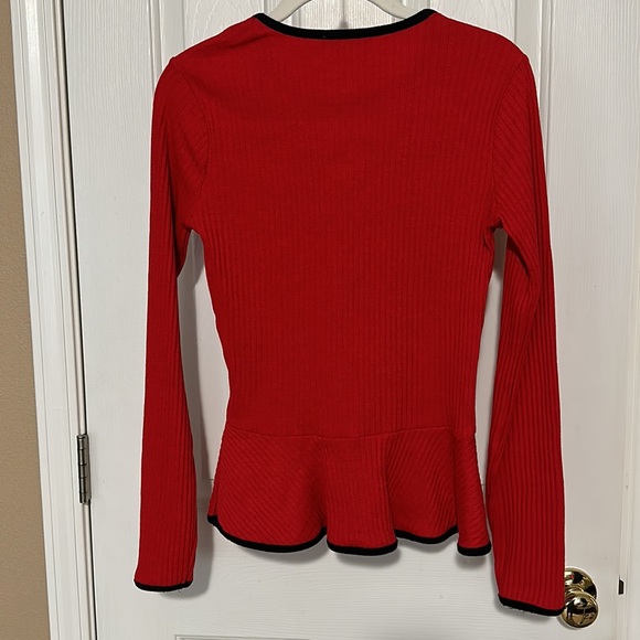 Zara Trafaluc Collection peplum sweater - Picture 6 of 6